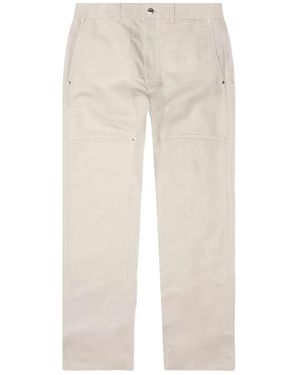 Helmut Lang Carpenter-Hose aus Twill - Weiß