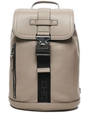 Michael Kors Rucksack mit Druckknopfverschluss - Grau
