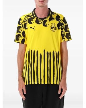 PUMA X Kidsuper X Borussia Dortmund Jersey T-Shirt - Yellow