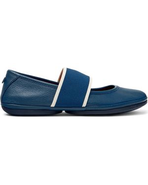 Camper Right Nina Elastic Ballet Flats - Blue