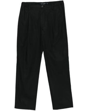 Sofie D'Hoore Pleated Straight Trousers - Black