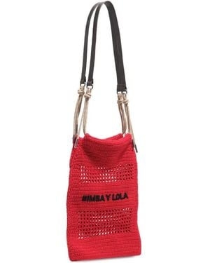 Bimba Y Lola Market Suitcase - Red
