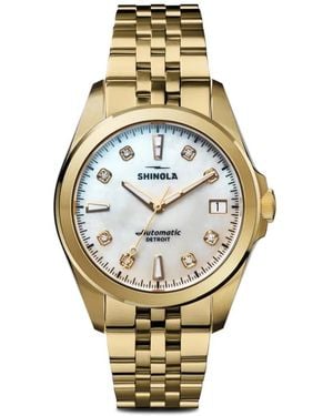 Shinola Circadian Monster 36Mm Watch - Metallic