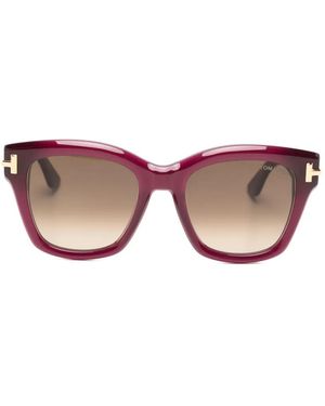 Tom Ford Tone Geometric Sunglasses - Pink