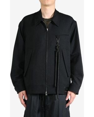 Song For The Mute Bomber Jacket - Black