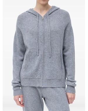 Max & Moi Zip-Up Hoodie - Grey