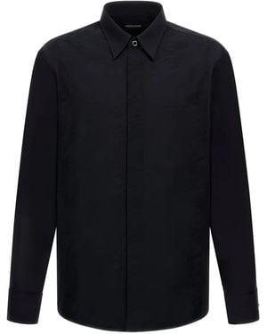 Roberto Cavalli Zebra-print buttoned shirt - Blau