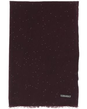 Faliero Sarti Raissa Sequin-Embellished Scarf - Purple