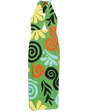 Cala De La Cruz Clara Maxi Dress - Green