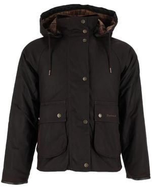 Barbour Veste Cirée Georgette - Noir
