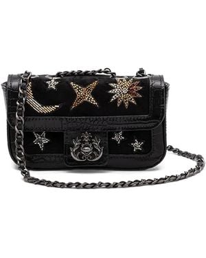 Isla Mini Anne Schultertasche - Schwarz