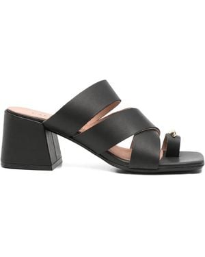 Carmens Crossover-Strap Sandals - White