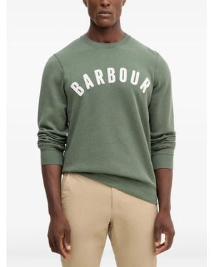 Barbour Sweat Prep À Logo - Green