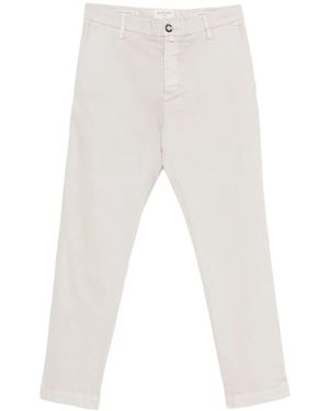 Jacob Cohen Button-Fly Trousers - White