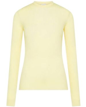Cruna Maglione Girocollo Talia - Giallo