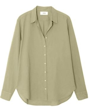 Xirena Beau Cotton Shirt - Green