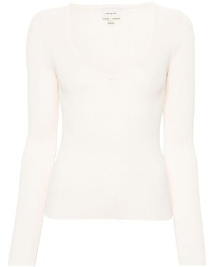 Herskind Nova Knitted Blouse - White