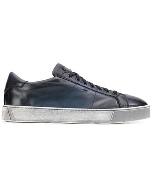 Santoni グラデーション スニーカー - ブルー