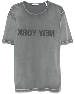 Helmut Lang T-Shirt New York - Grigio