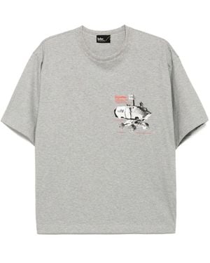 Kolor Graphic-Print T-Shirt - Grey