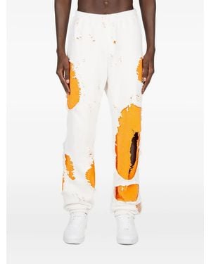 Liberal Youth Ministry Pantalones con efecto envejecido - Blanco
