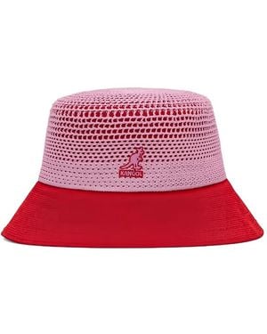 Kangol Two-Toned Bucket Hat - Red