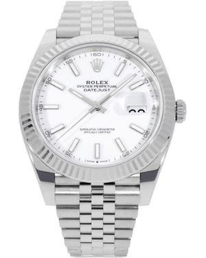 Rolex 2021 Unworn Datejust 41Mm - White