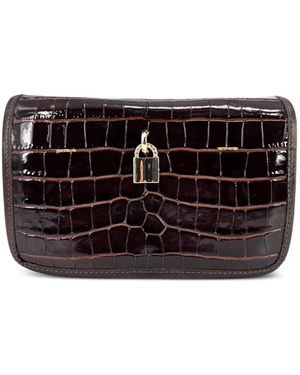 Madison Maison Bandolera Moc Croc - Negro