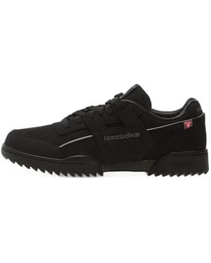 Reebok Workout Plus Ripple Sneakers - Black