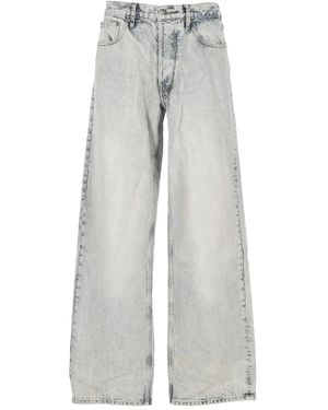 Applied Art Forms Faded-Effect Jeans - Gray