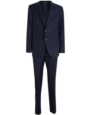ZEGNA シングルスーツ - ブルー