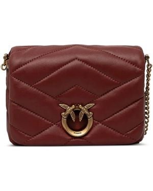 Pinko Love One Cross Body Bag - Purple