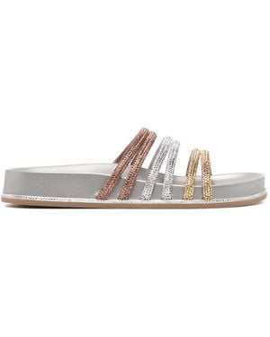Rene Caovilla Sandales Trigold - Blanc