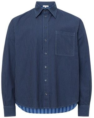 JW Anderson ストライプ シャツ - ブルー