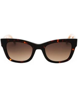 Kate Spade Aimee Rectangle-Frame Sunglasses - Brown