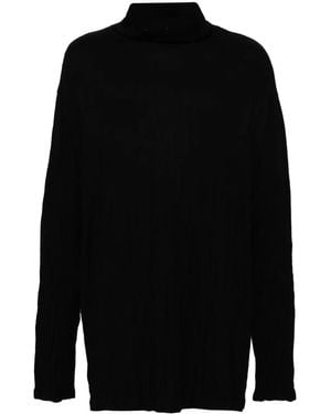 Yohji Yamamoto Klassischer Pullover - Schwarz
