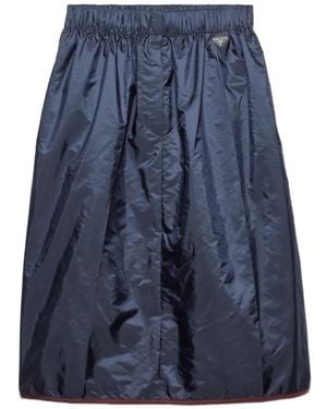 Prada Re-Nylon Skirt - Blau