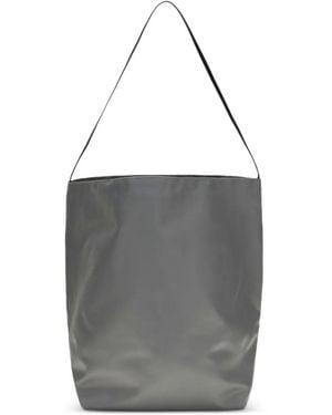 Valesque Beuteltasche Aus Satin - Grau