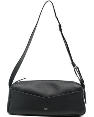 Max Mara Calf Leather Mxaskippers - Black