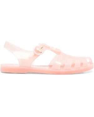 Gucci Sandalen Mit Gg-Logo - Pink