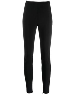 Valentino Garavani High-Waisted Skinny Trousers - Black