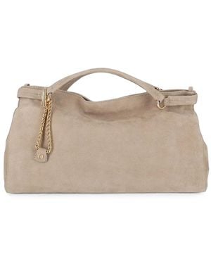 Orciani Medium Virgo Nabucco Leather Tote Bag - Natural