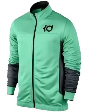 Nike Logo-Detail Sport Jacket - Green