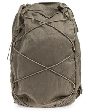 C.P. Company Bungee-Cord Sling Backpack - Green