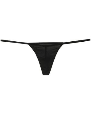 Maison Close Les Invisibles Micro Thong - Black