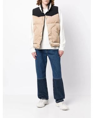 Undercover Panelled Padded Gilet - Blue