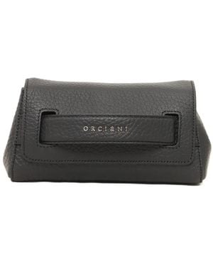Orciani Gossip Clutch Bag - Gray