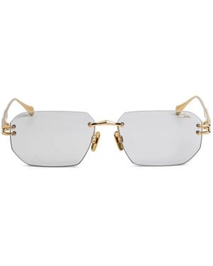 Cazal Lunettes De Soleil À Monture Géométrique - White