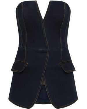 Rebecca Vallance Haut Aviator - Bleu