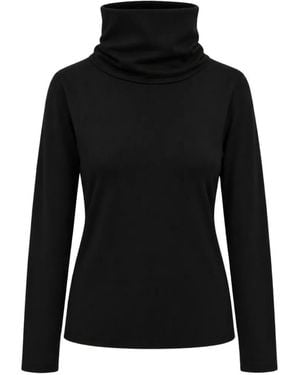 Seventy Roll-Neck Long-Sleeve Jumper - Black